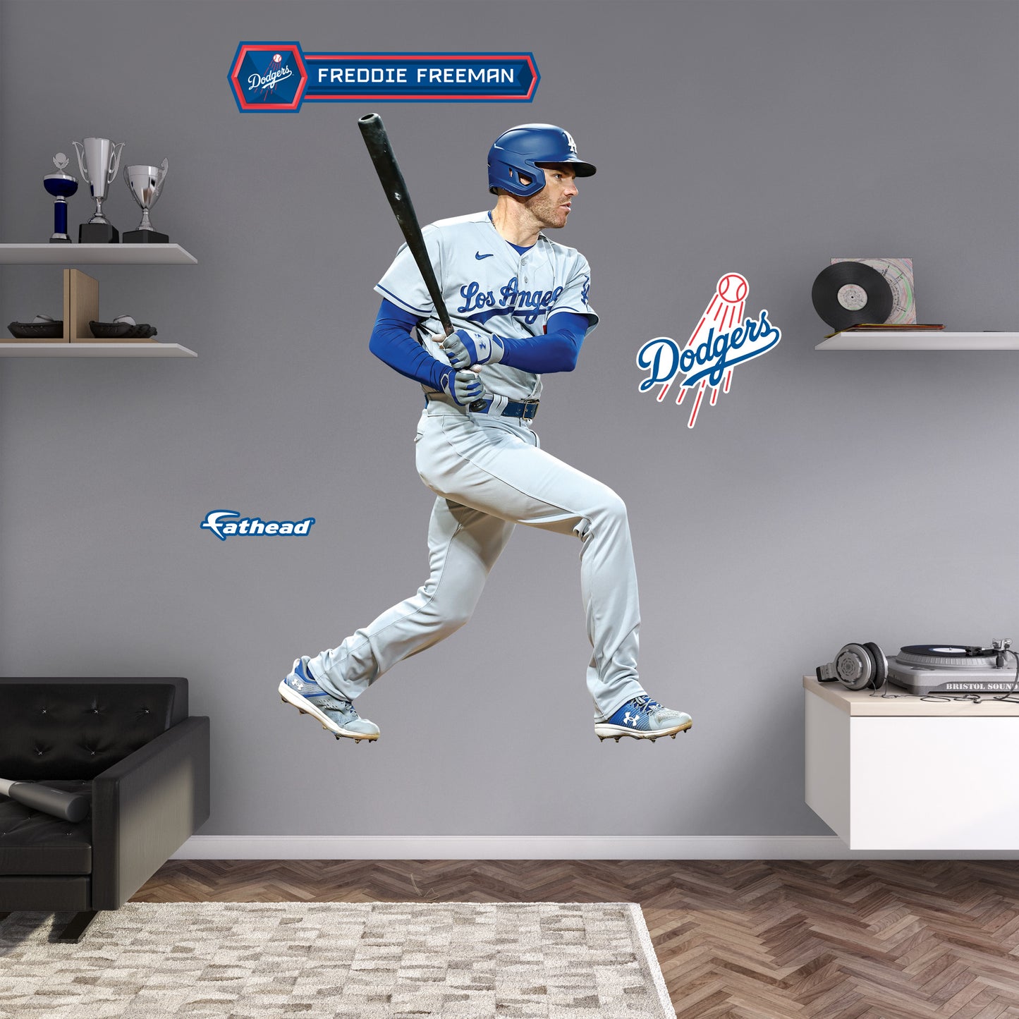 Los Angeles Dodgers: Freddie Freeman 2023        - Officially Licensed MLB Removable     Adhesive Decal