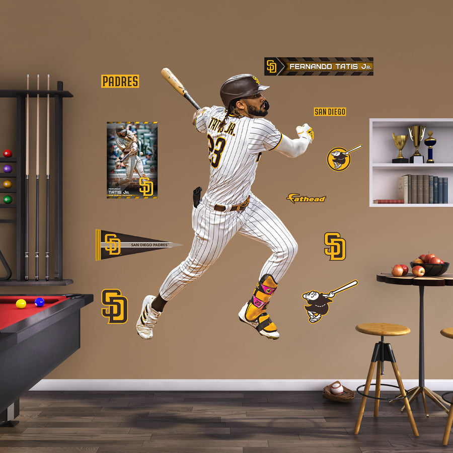Fernando Tatis Jr. - RealBig Collection - Official MLB - San Diego Padres - Reusable Vinyl Wall Decals #2