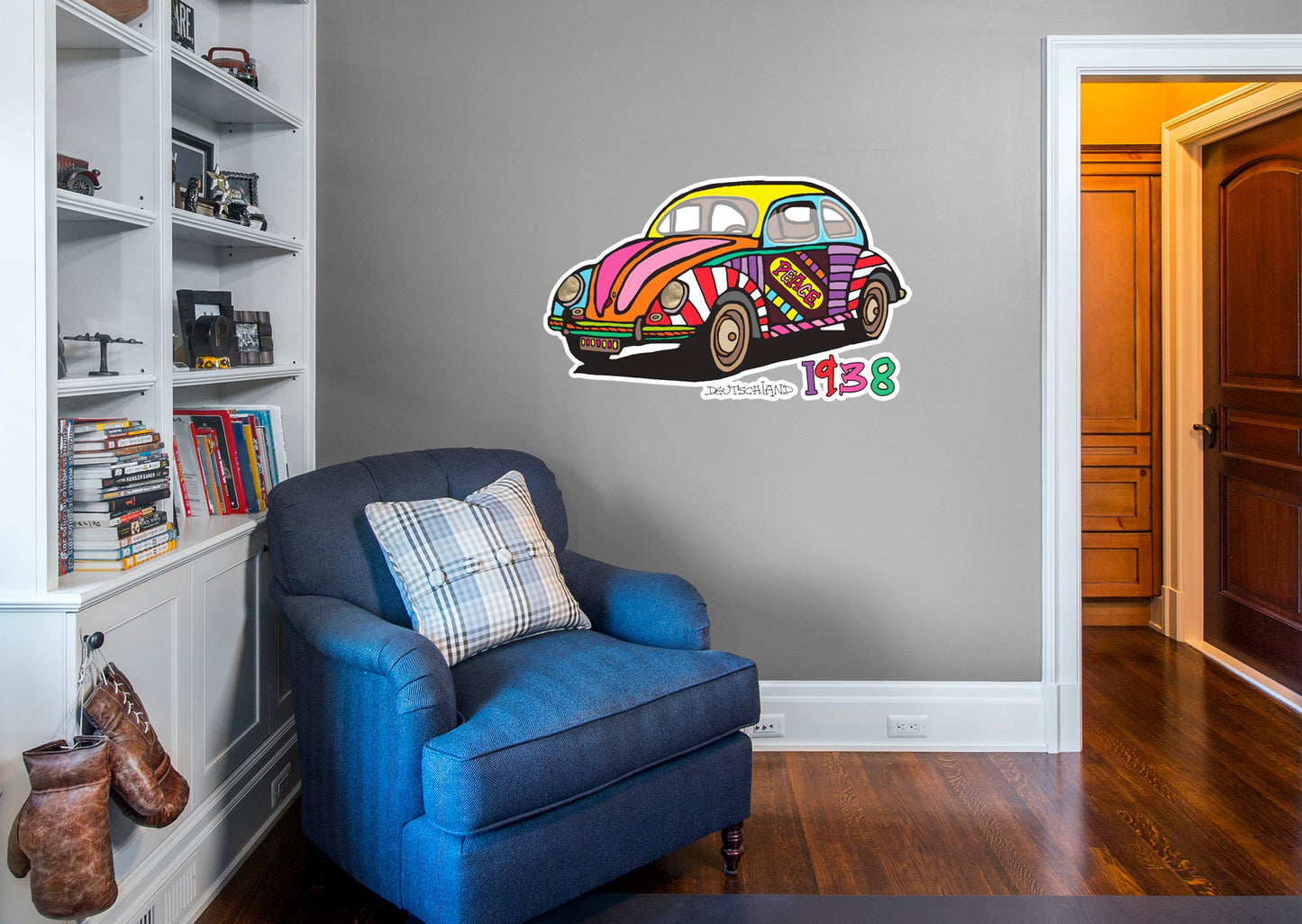 Dream Big Art:  VW Icon        - Officially Licensed Juan de Lascurain Removable     Adhesive Decal