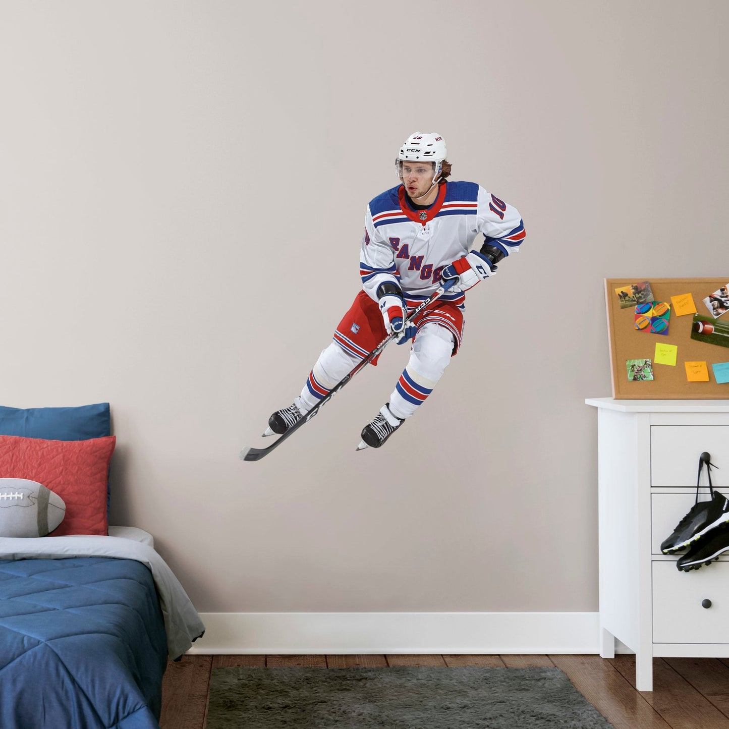 Artemi Panarin - RealBig Collection - Official NHL - New York Rangers - Reusable Vinyl Wall Decals #1