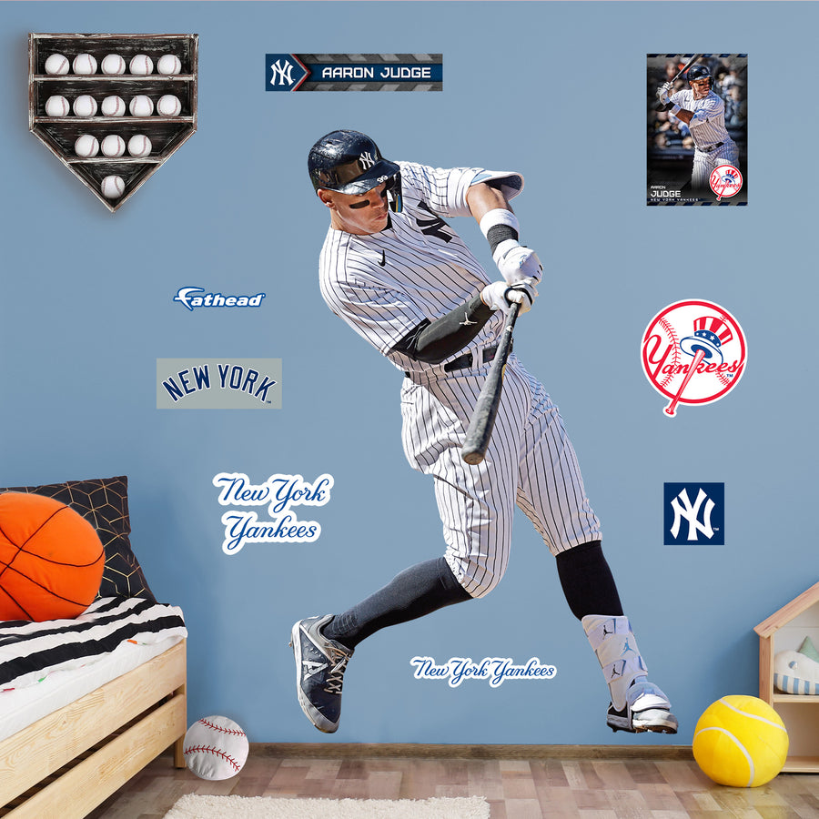 Aaron Judge - RealBig Collection - Official MLB - New York Yankees - Reusable Vinyl Wall Decals #5