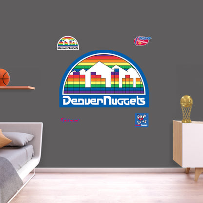 Denver Nuggets - RealBig Classic Logo Collection - Official NBA - Reusable Vinyl Wall Decals #2