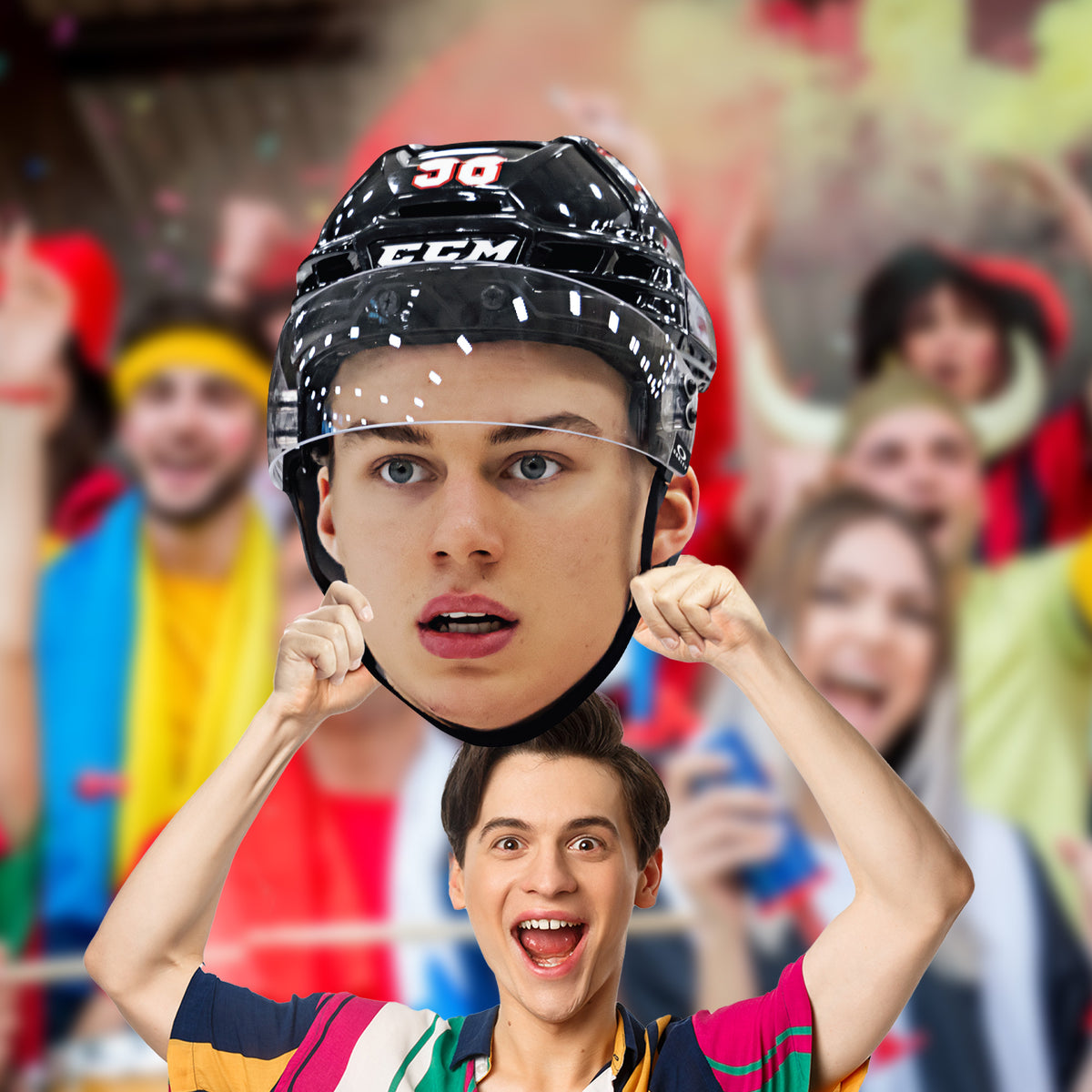 Connor Bedard - Big Head - Official NHLPA - Chicago Blackhawks - Foam ...