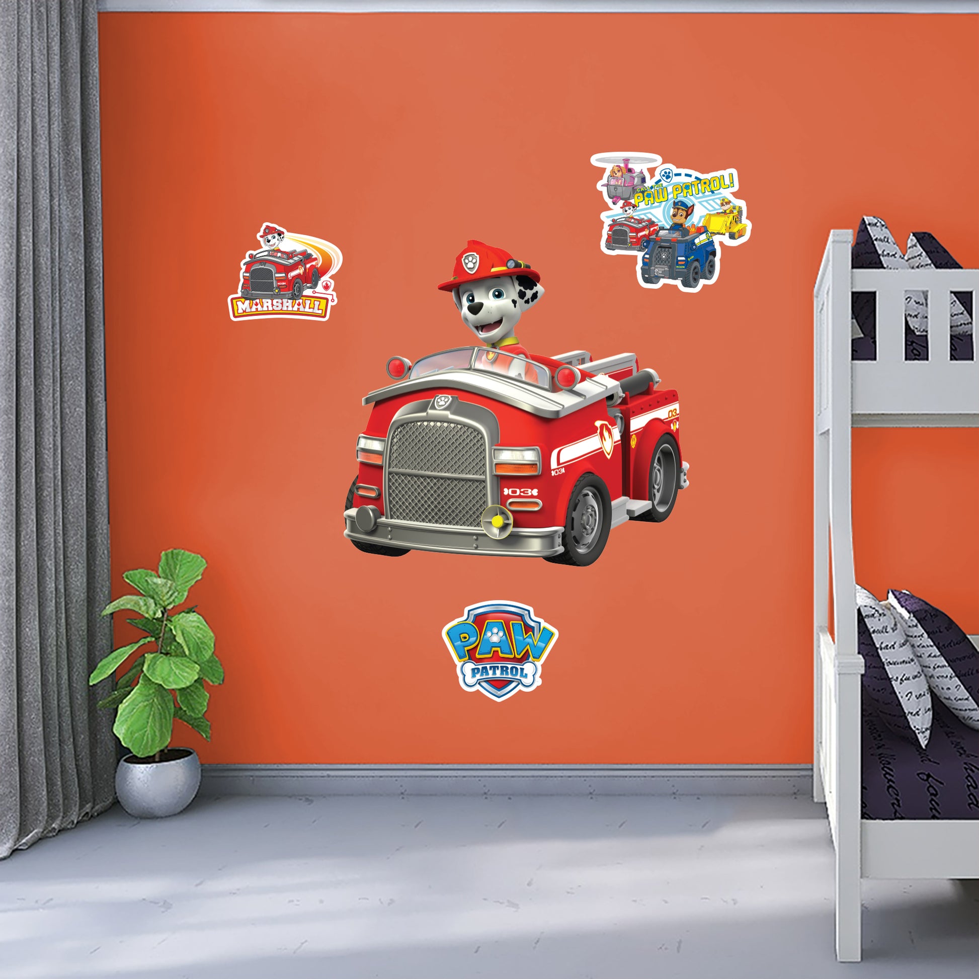 Giant Character +3 Decals  (41"W x 38"H) 