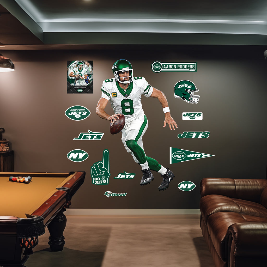 Life-Size Athlete +13 Decals  (48"W x 78"H)