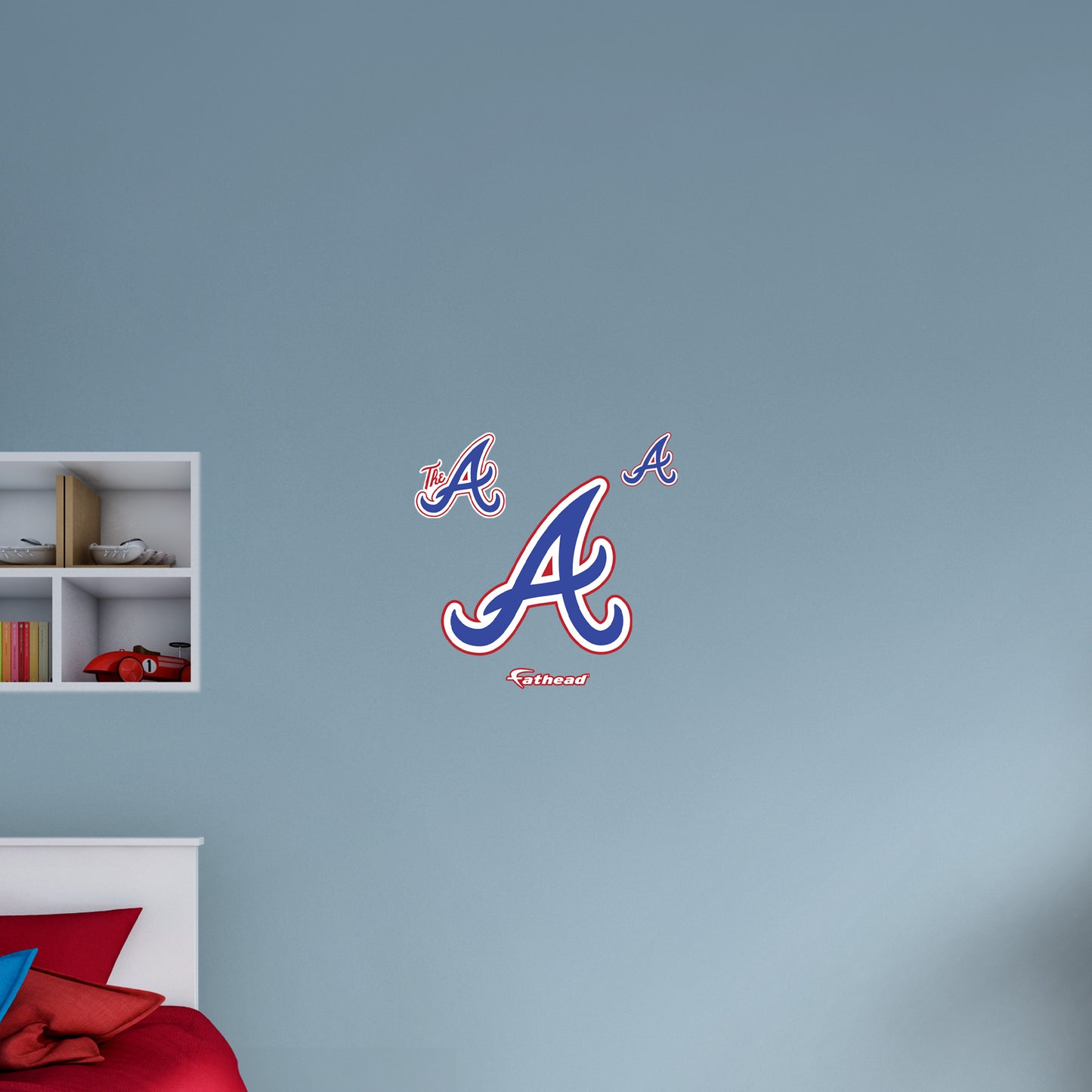 Atlanta Braves:  City Connect Logo        - Officially Licensed MLB Removable     Adhesive Decal