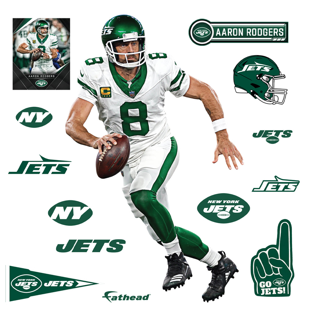 Life-Size Athlete +13 Decals  (48"W x 78"H)