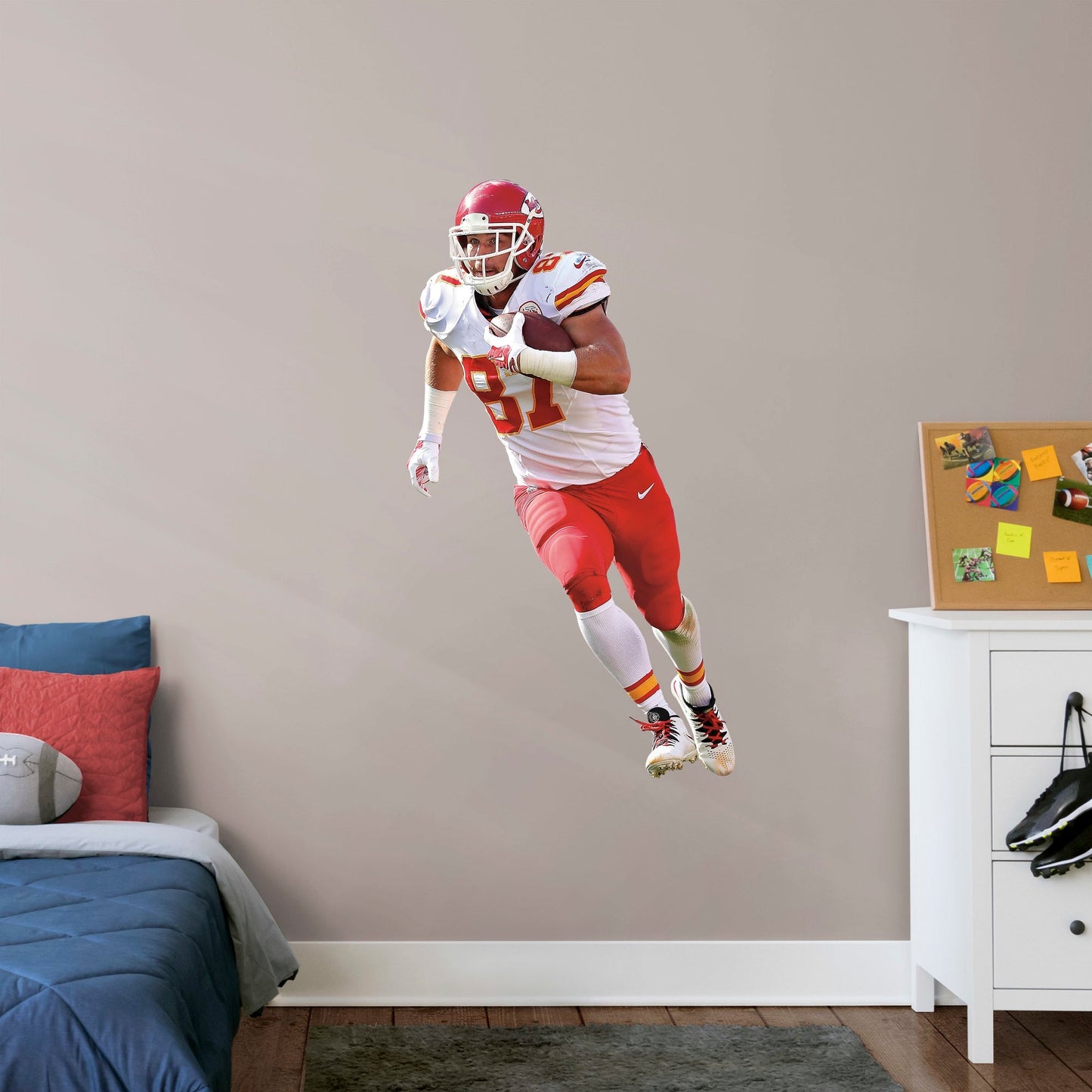 Travis Kelce - Officially Licensed NFL Removable Wall Decal