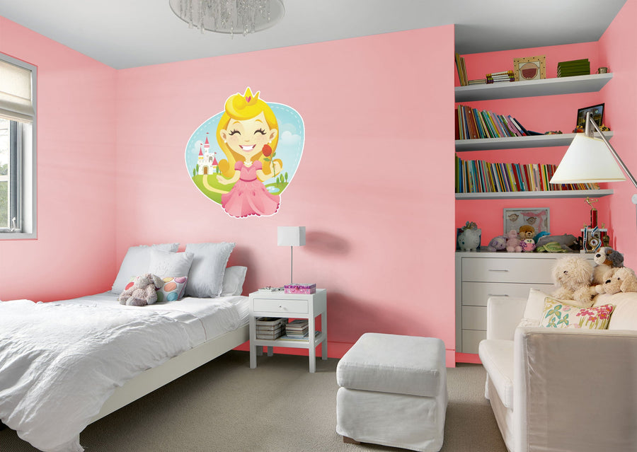 Nursery: Nursery Rose Icon        -   Removable     Adhesive Decal
