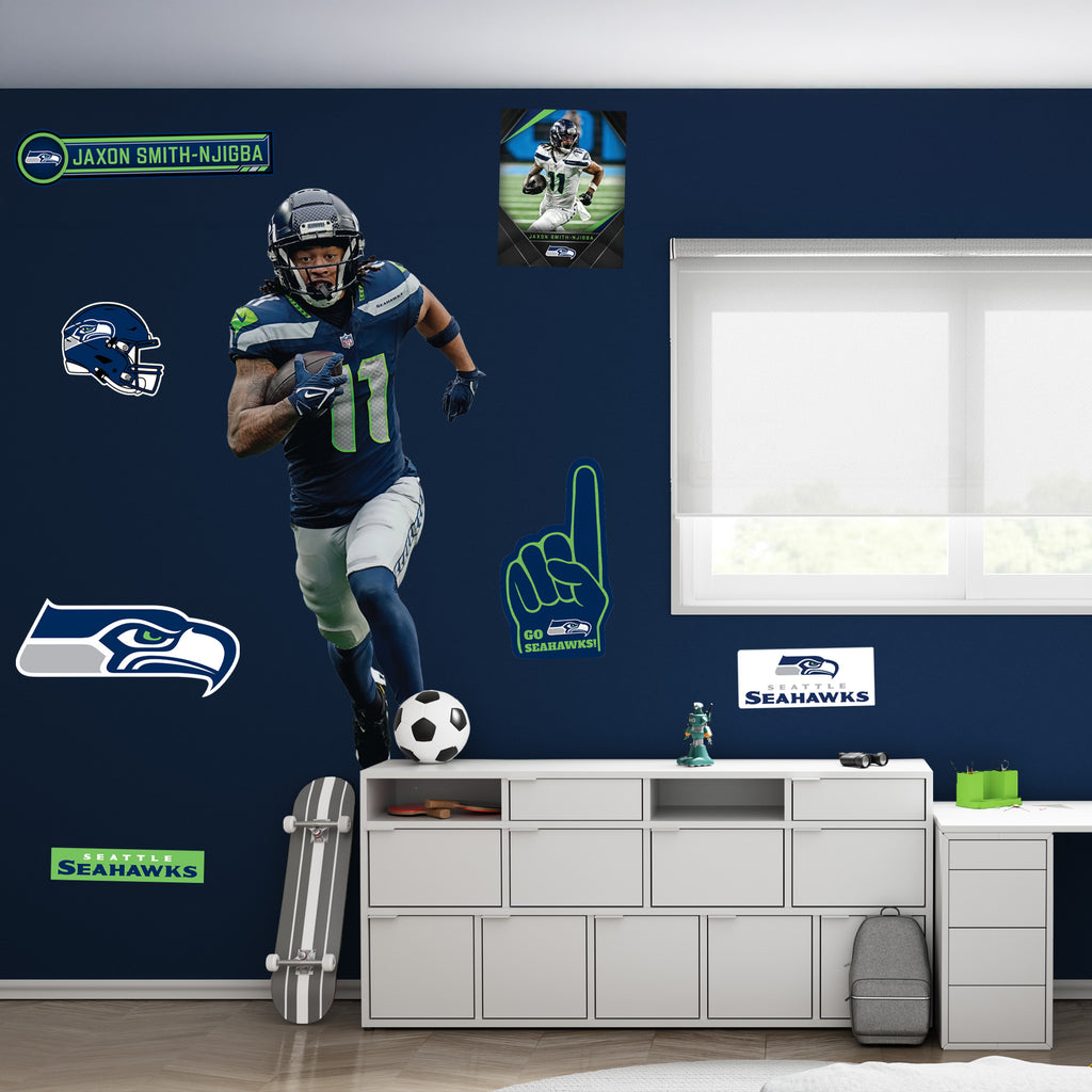 Life-Size Athlete +12 Decals  (34"W x 78"H) 