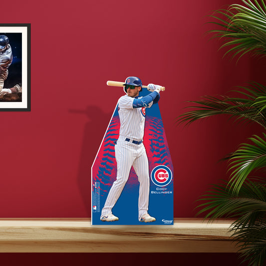 Chicago Cubs: Cody Bellinger  Mini   Cardstock Cutout  - Officially Licensed MLB    Stand Out
