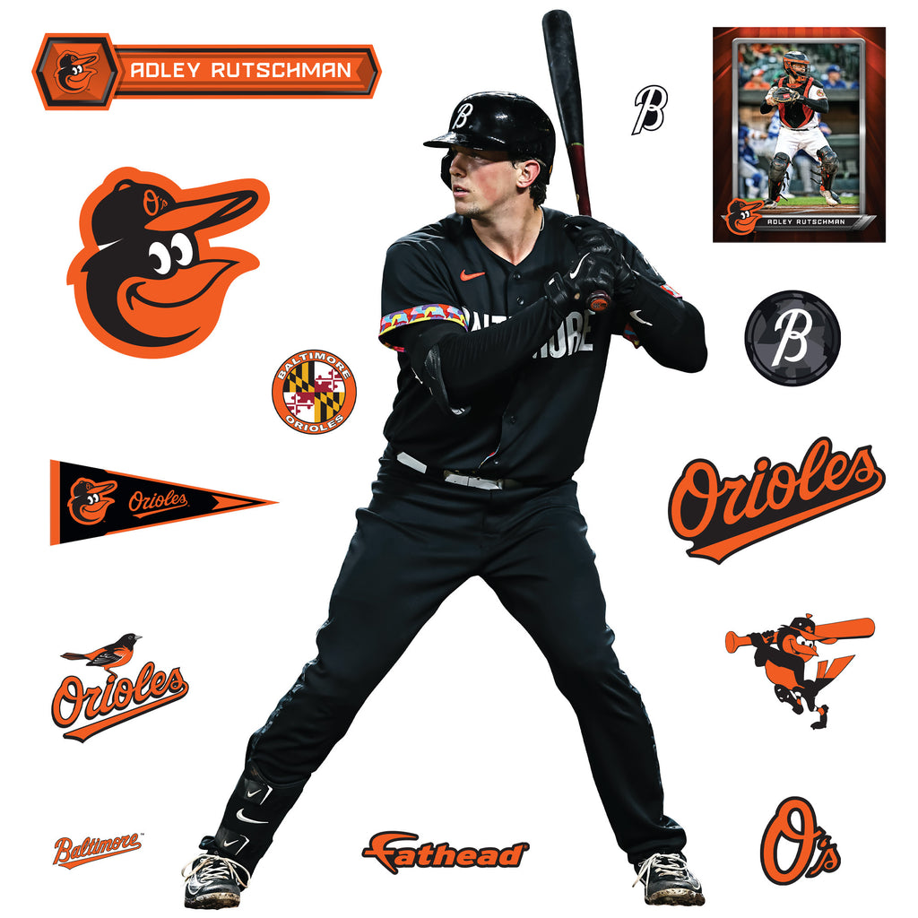 Life-Size Athlete +14 Decals  (50"W x 86"H) 