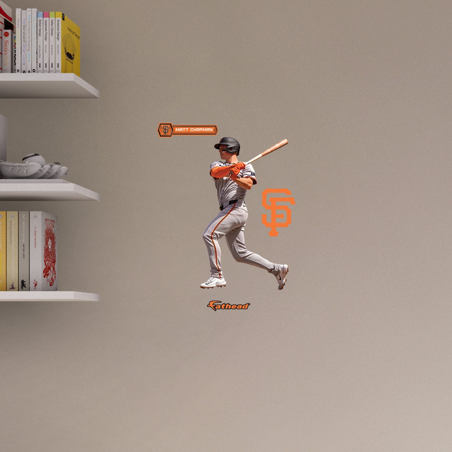 San Francisco Giants: Matt Chapman         - Officially Licensed MLB Removable     Adhesive Decal