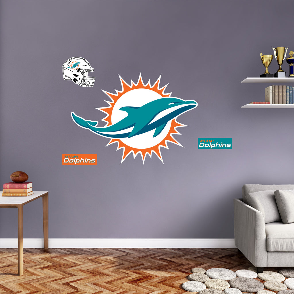 Giant Logo +4 Decals  (38"W x 50"H)