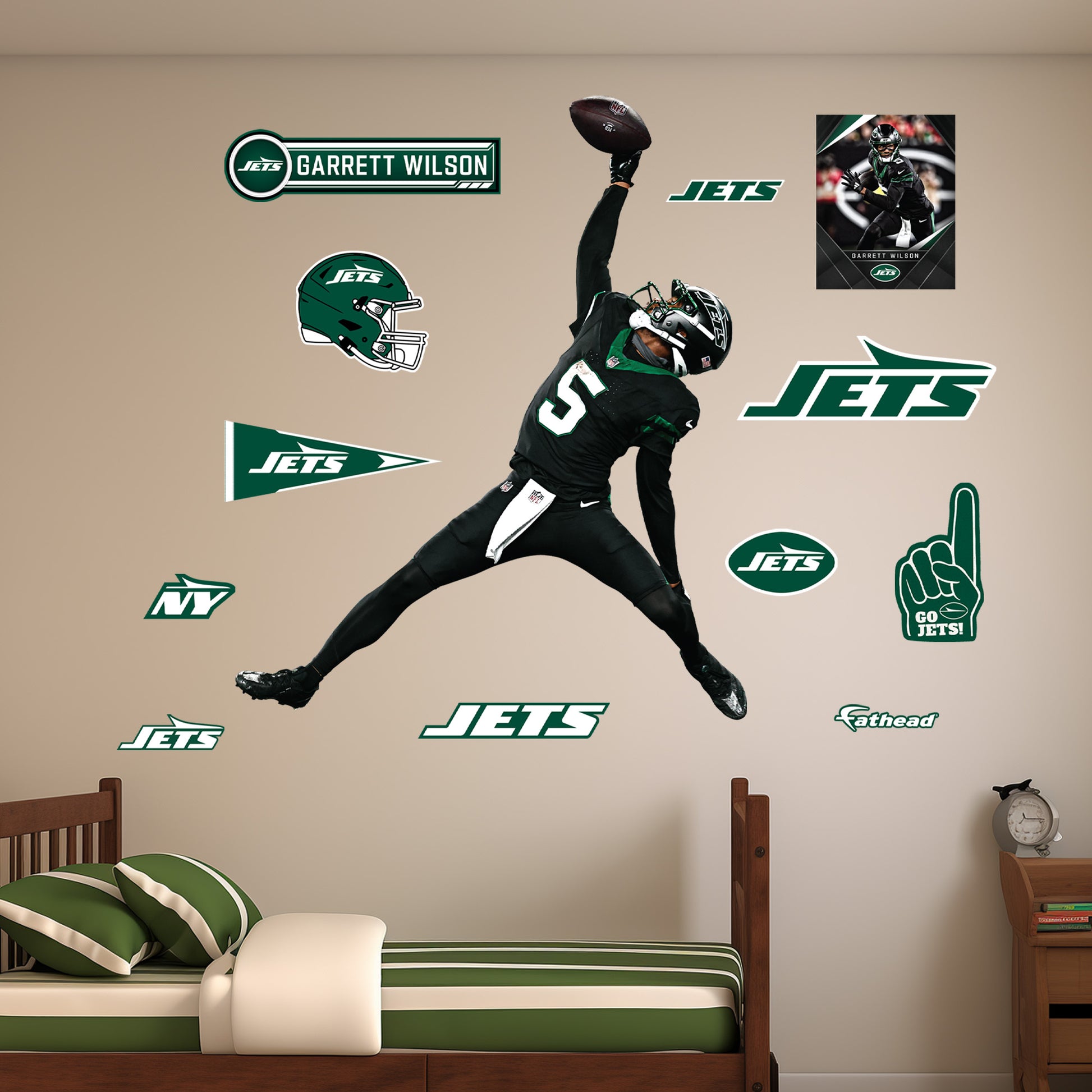 Life-Size Athlete +12 Decals  (71.5"W x 87"H) 