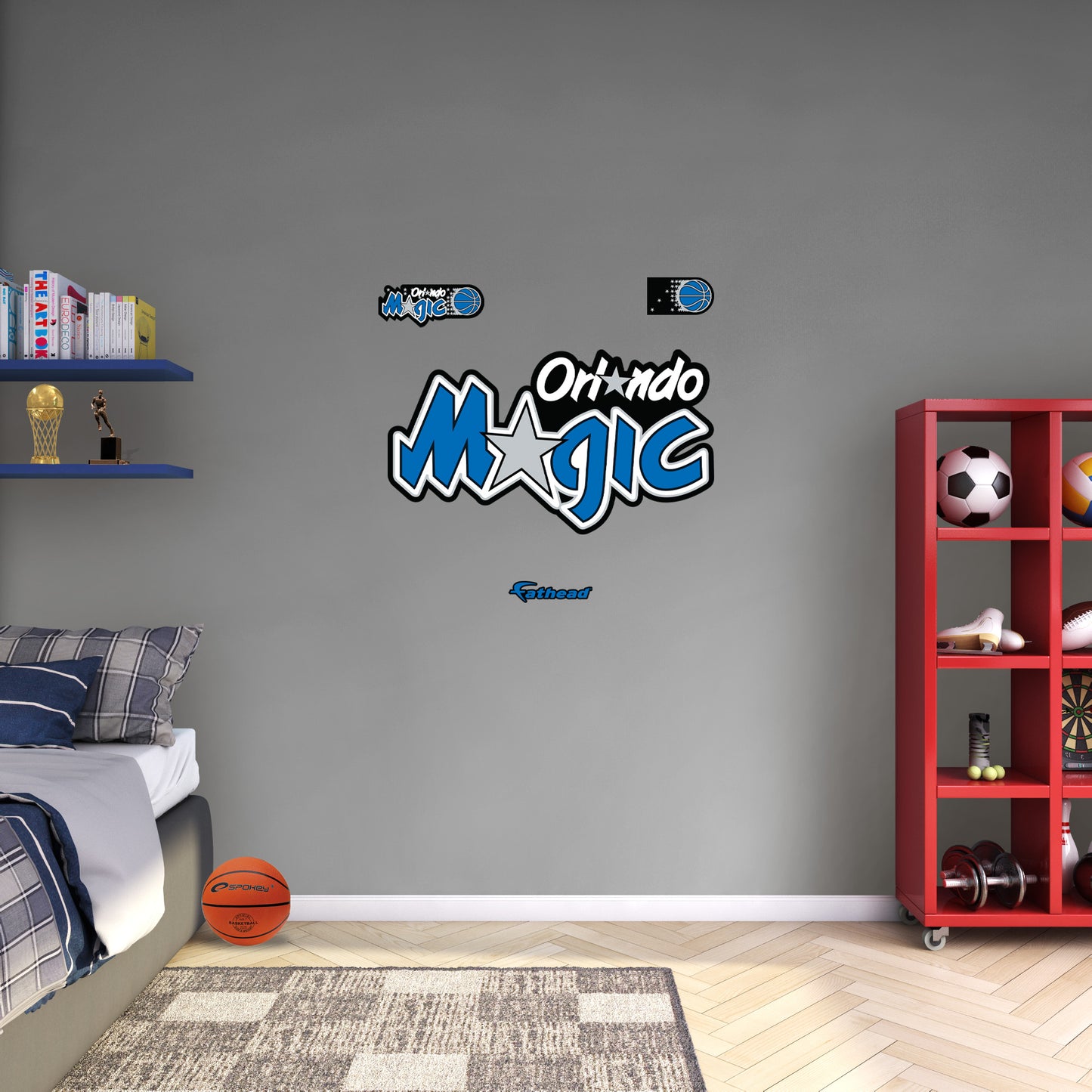 Orlando Magic:  Classic Logo        - Officially Licensed NBA Removable     Adhesive Decal
