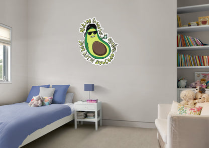 Just Little Avocado Tequila        - Officially Licensed Big Moods Removable     Adhesive Decal
