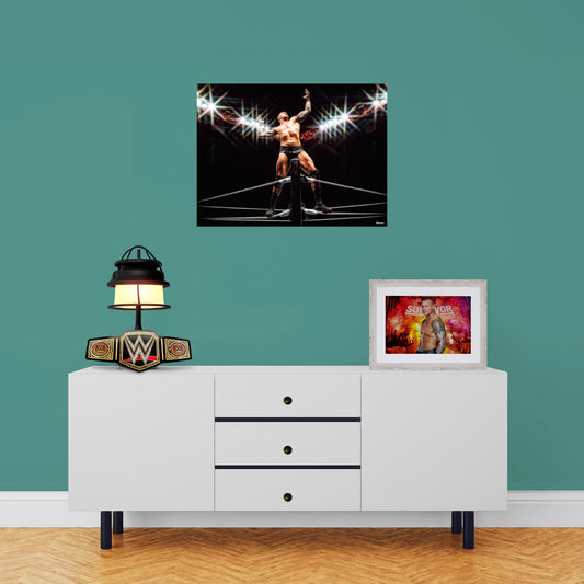 Randy Orton Signature Pose Poster        - Officially Licensed WWE Removable     Adhesive Decal