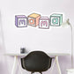 Mama Toy Blocks        - Officially Licensed Big Moods Removable     Adhesive Decal