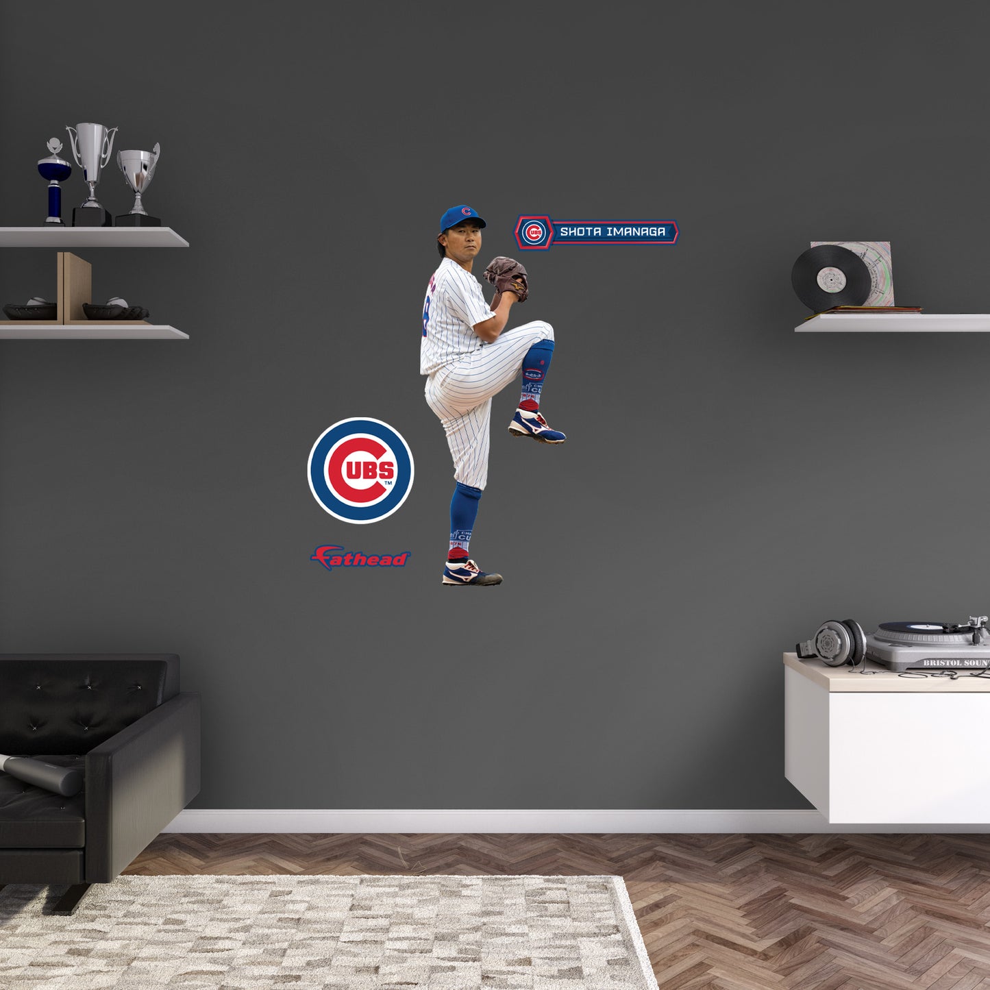 Chicago Cubs: Shota Imanaga         - Officially Licensed MLB Removable     Adhesive Decal