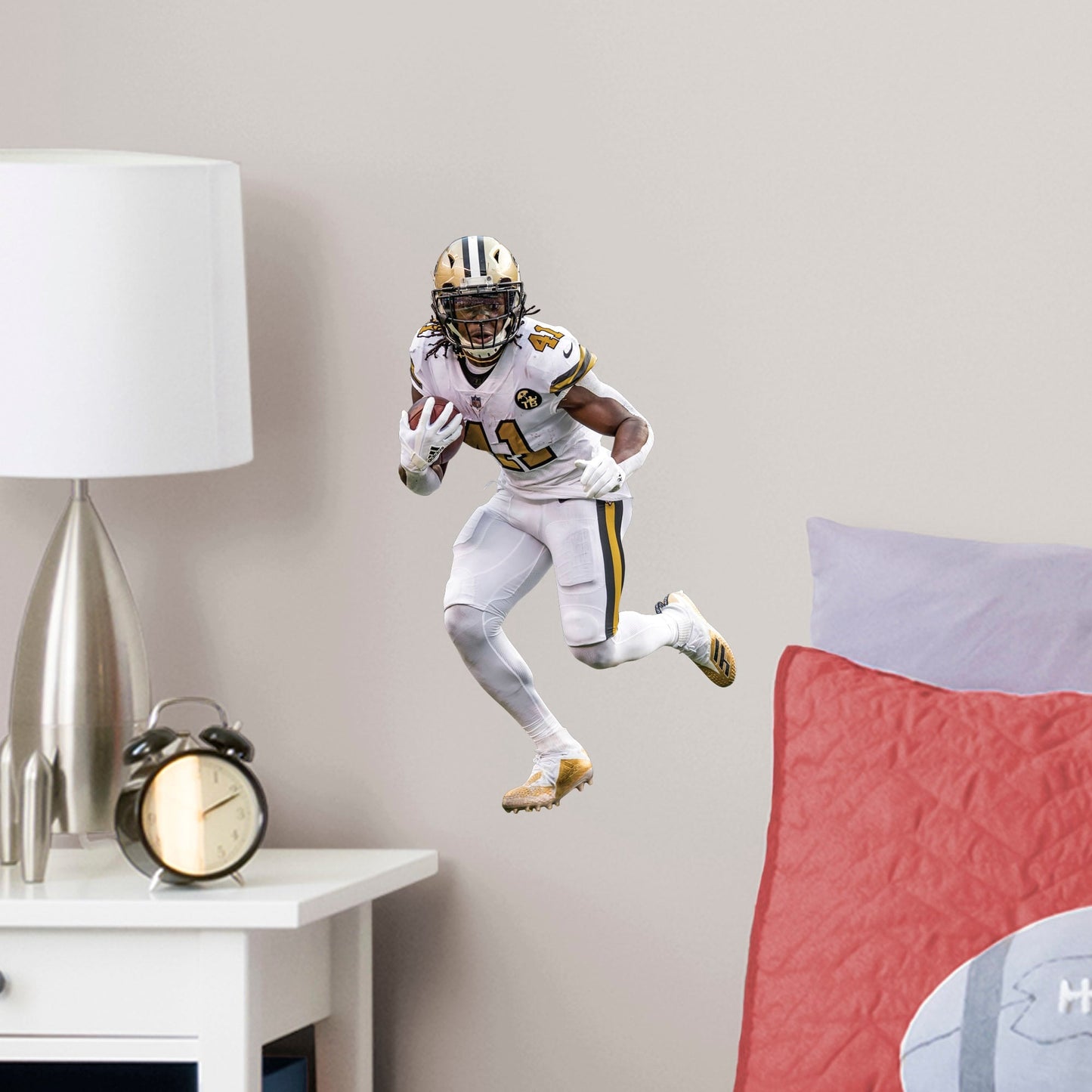 Alvin Kamara: Color Rush - Officially Licensed NFL Removable Wall Decal