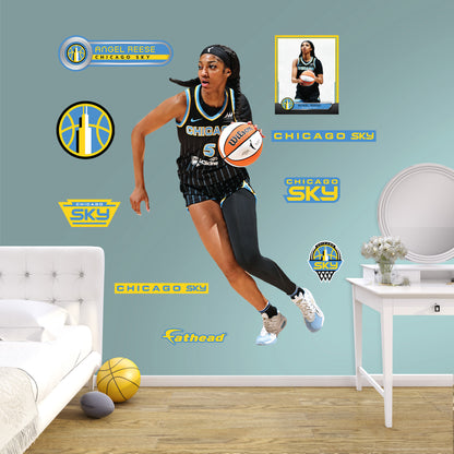 Chicago Sky: Angel Reese         - Officially Licensed WNBA Removable     Adhesive Decal