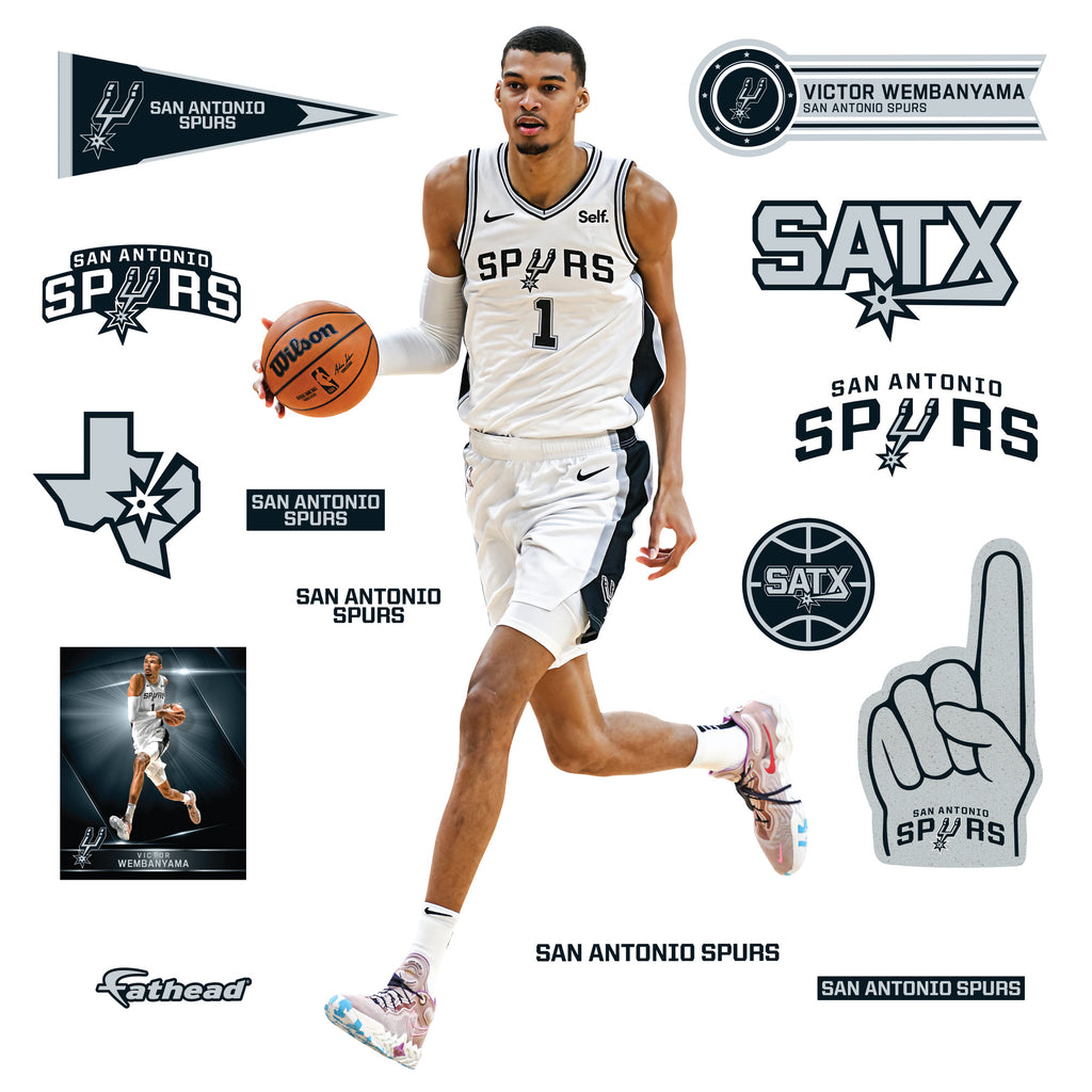 Life-Size Athlete +15 Decals  (41"W x 78"H)