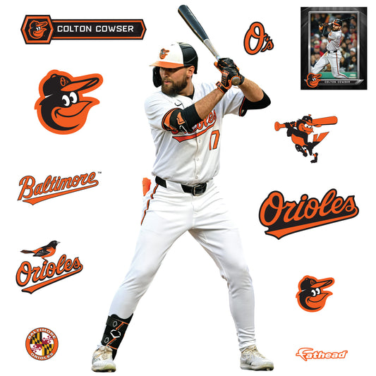 Life-Size Athlete +11 Decals  (43"W x 87"H) 