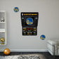 Golden State Warriors:  Scoreboard        - Officially Licensed NBA Removable     Adhesive Decal