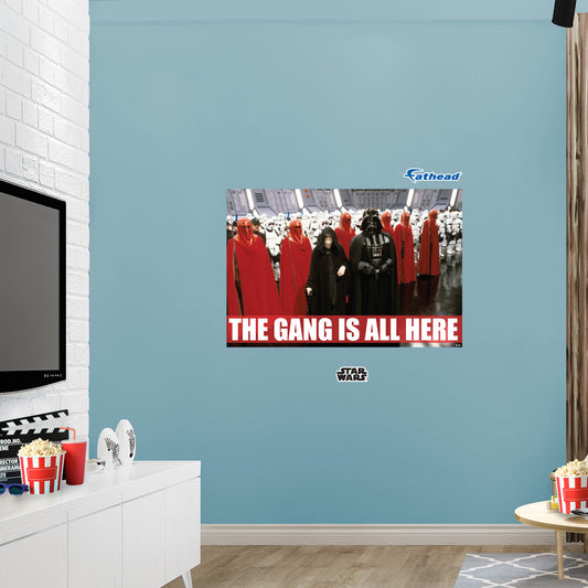 The Gang meme Poster        - Officially Licensed Star Wars Removable     Adhesive Decal