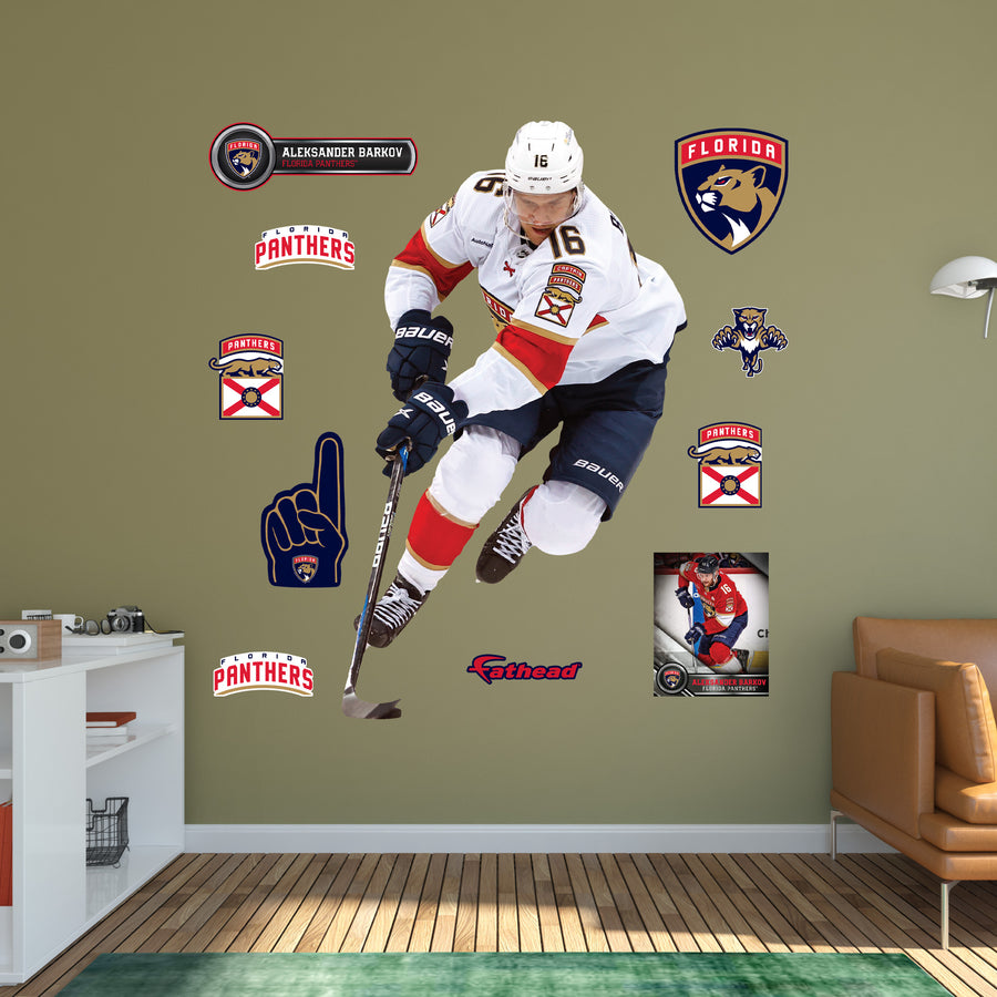 Aleksander Barkov - RealBig Collection - Official NHL - Florida Panthers - Reusable Vinyl Wall Decals #3
