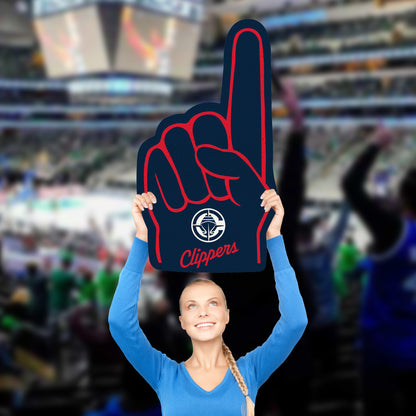 Foam Finger - Big Head - Official NBA - Los Angeles Clippers - Foam Core Cutout