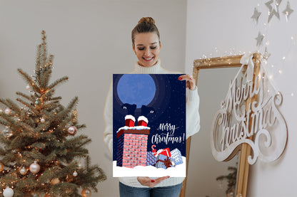 Calendars:  Chimney Calendar        -      Dry Erase Foam Core