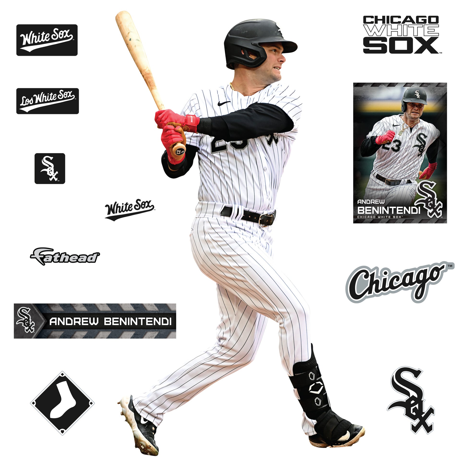 Chicago White Sox: Andrew Benintendi 2023 - Officially Licensed MLB Re –  Fathead