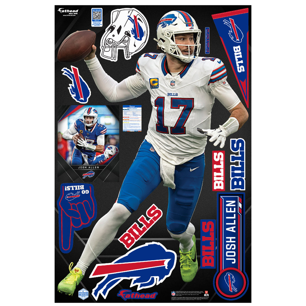 Life-Size Athlete +12 Decals  (51"W x 76.5"H) 