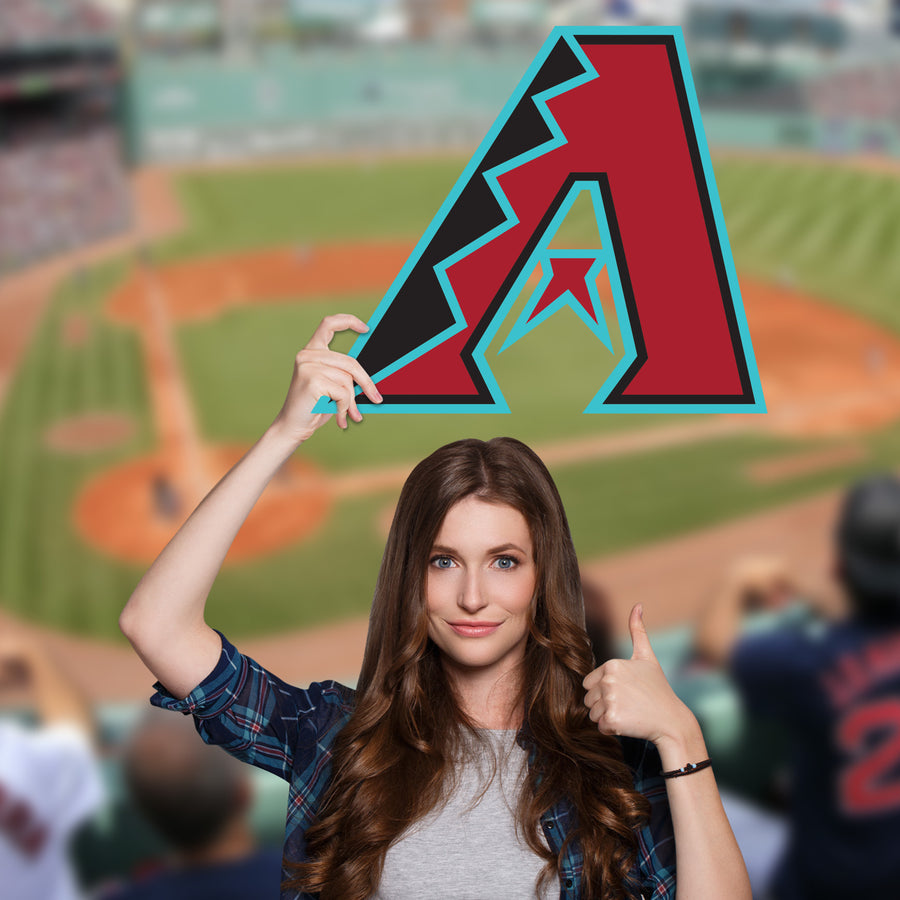 BigHead Logo - Big Head - Official MLB - Arizona Diamondbacks - Foam Core Cutout