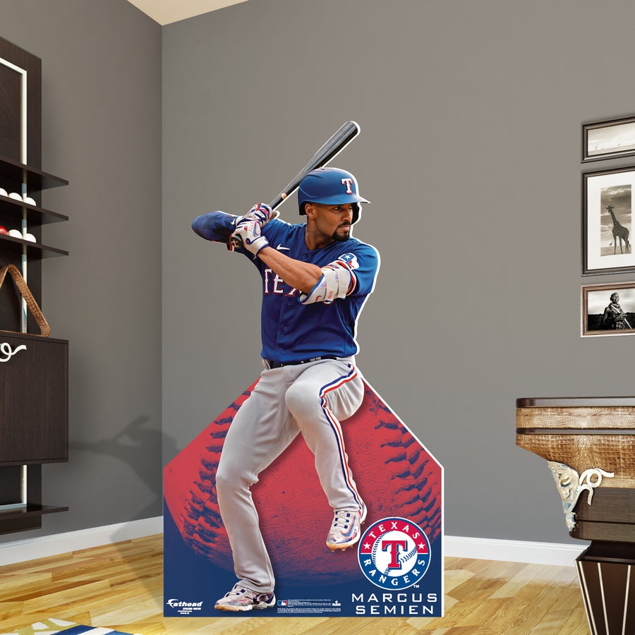Marcus Semien - Life-Size Stand Out - Official MLB - Texas Rangers - Foam Core Cutout #2