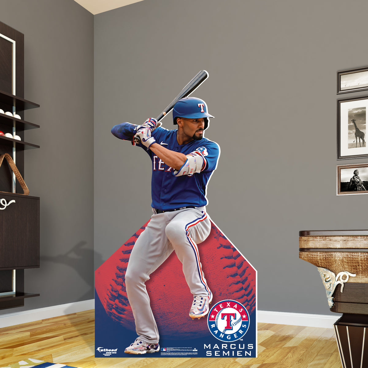 Texas Rangers Stand Marcus Semien - Life-Size Stand Out - Official MLB - Texas Rangers - F ...