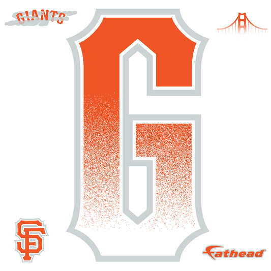 Giant Logo +4 Decals  (29"W x 51"H) 