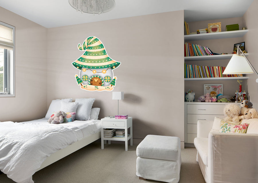 Nursery:  Enchanted House Icon        -   Removable     Adhesive Decal