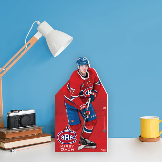 Montreal Canadiens: Kirby Dach   Mini   Cardstock Cutout  - Officially Licensed NHL    Stand Out