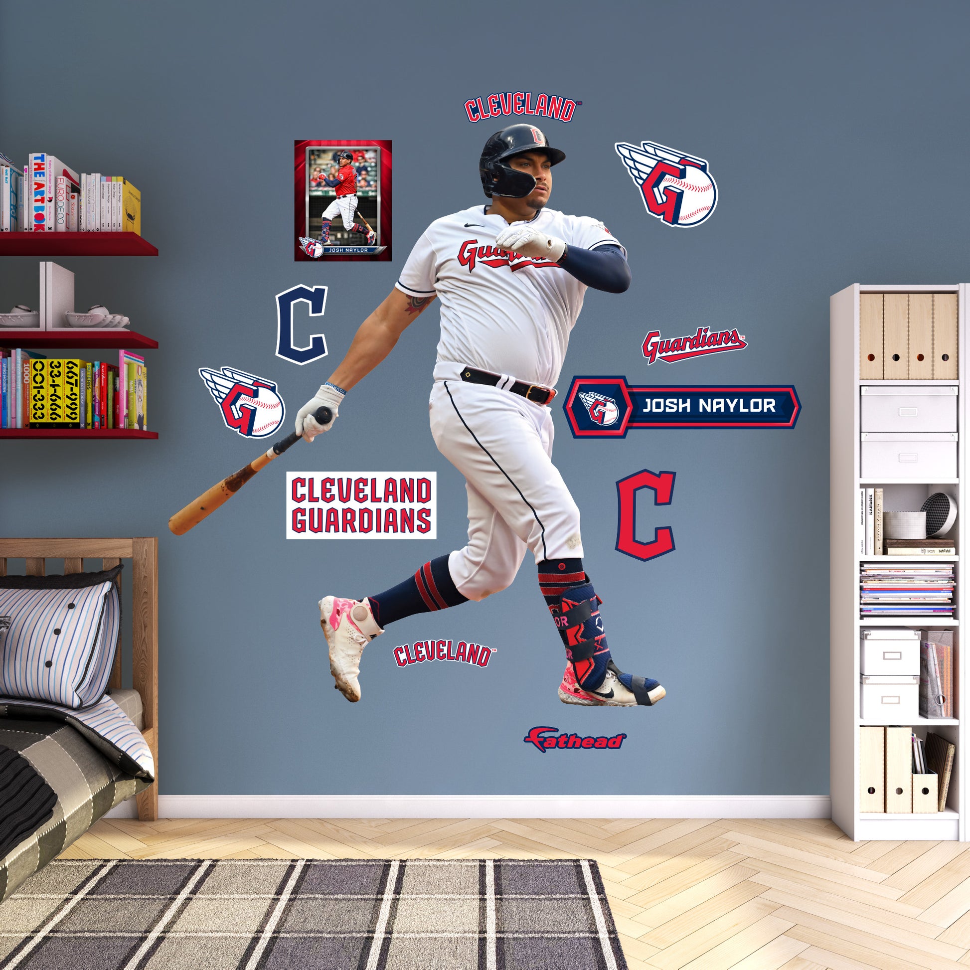 Cleveland Guardians: Josh Naylor 2022 Foam Core Cutout - Officially  Licensed MLB Big Head