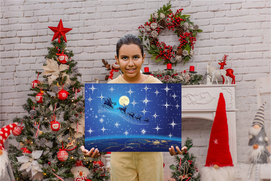 Calendars:  Reaching the Stars Calendar        -      Dry Erase Foam Core