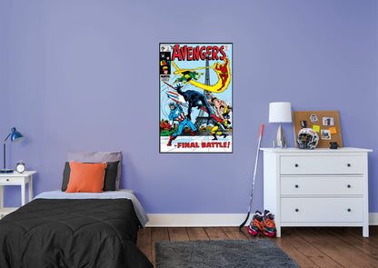 Avengers:  The Final Battle Mural        - Officially Licensed Marvel Removable     Adhesive Decal