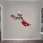 Arizona Cardinals: Larry Fitzgerald Catch        - Officially Licensed NFL Removable Wall   Adhesive Decal