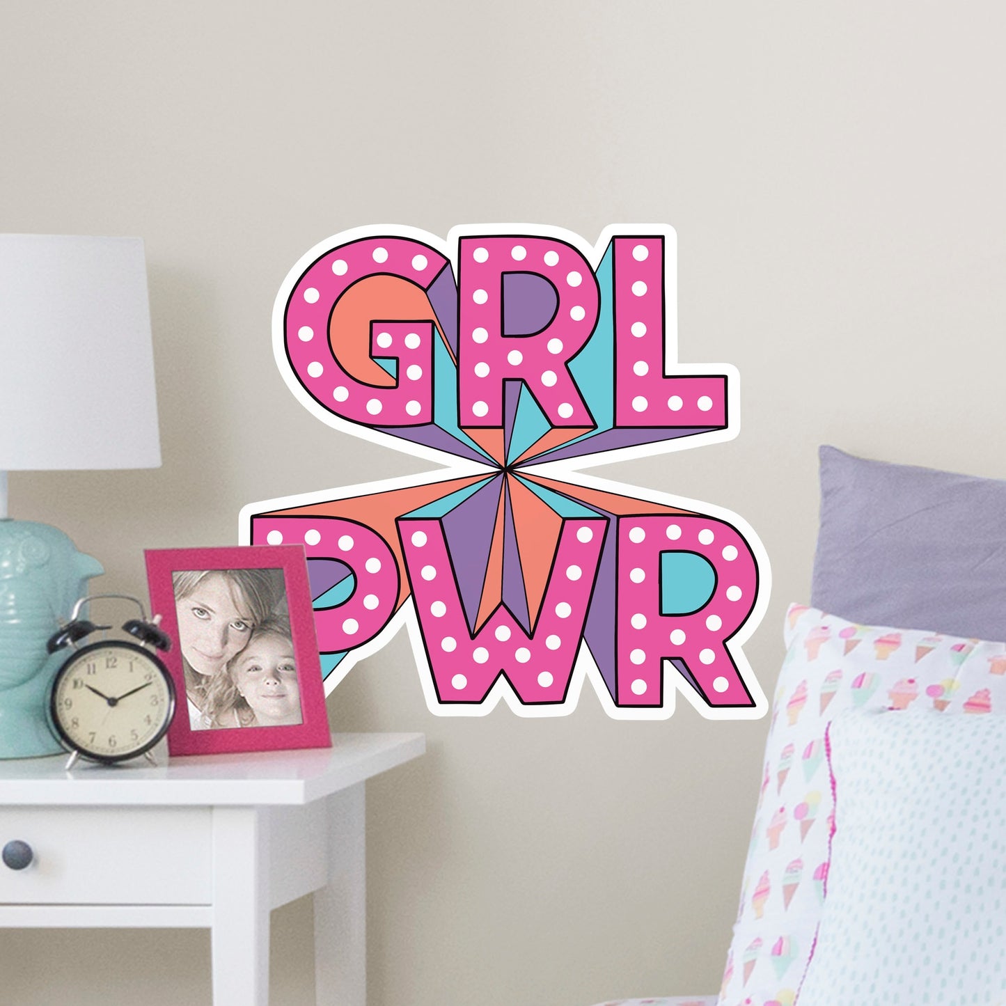 GRL PWR        - Officially Licensed Big Moods Removable     Adhesive Decal