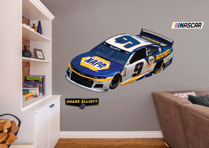 Chase Elliot - RealBig Napa Car Collection - Official NASCAR - Reusable Vinyl Wall Decals