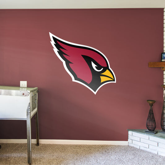 Arizona Cardinals:  Logo        - Officially Licensed NFL Removable Wall   Adhesive Decal