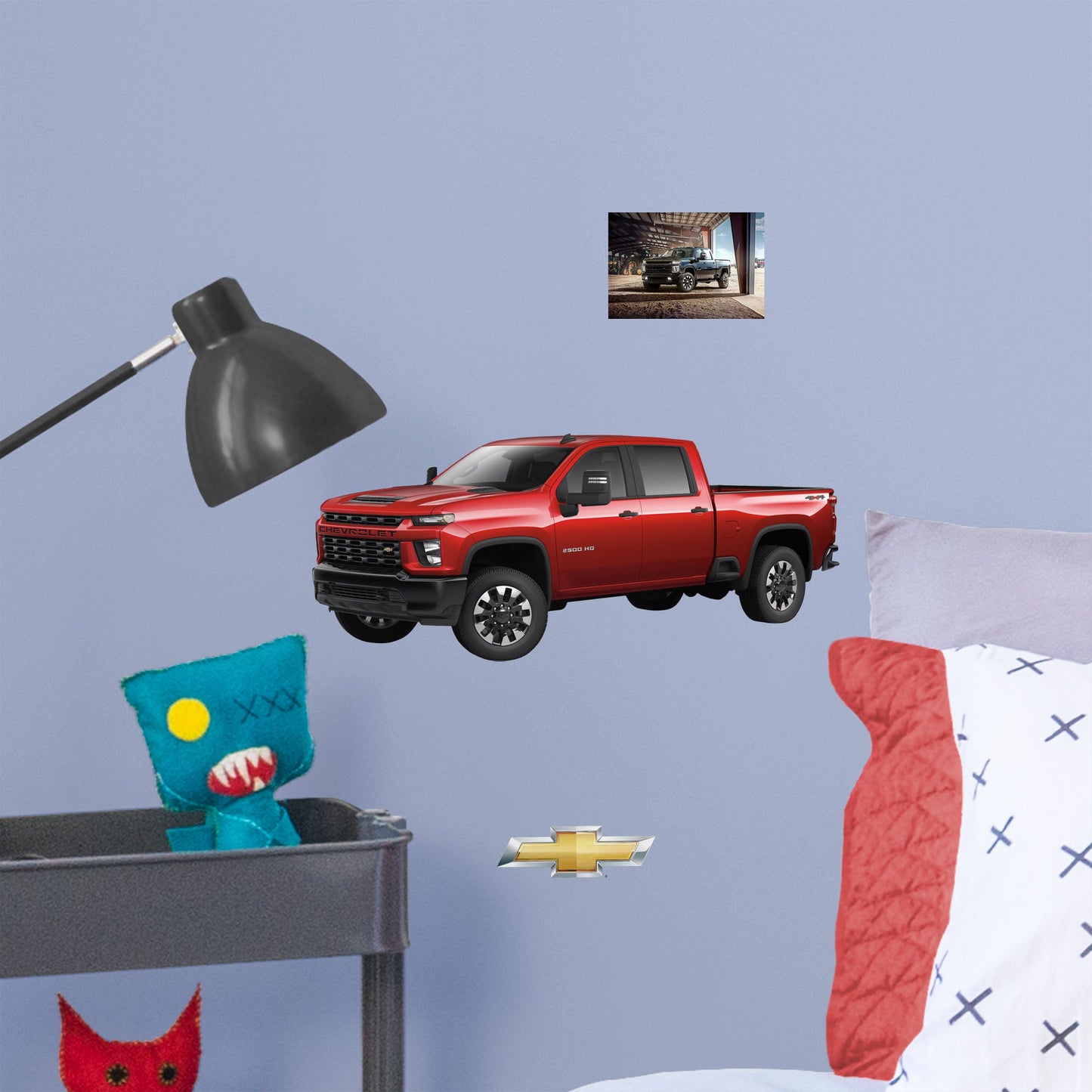 Chevrolet Red Silverado: Officially Licensed GM Removable Wall Decal