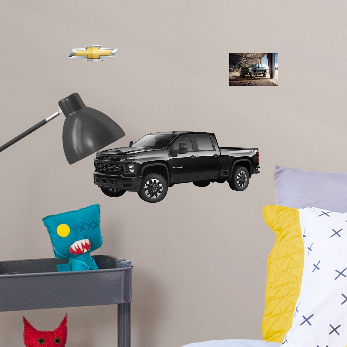 Chevrolet Black Silverado: Officially Licensed GM Removable Wall Decal